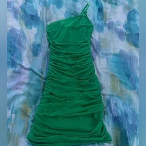 Green Hoco dress